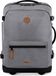 CABAIA sac à dos trolley avec compartiment pour ordinateur portable valise souple 2 roues Essentials Trolley 48L Getaria gris 51cm