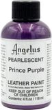 Angelus Leather Acrylic Paint - textielverf voor leren stoffen - acrylbasis - 118ml - Parelmoer Paars