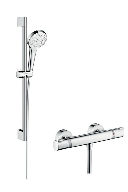 Hansgrohe Croma Select S Douchesysteem - Wit/Chroom - 27013400