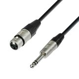 Adam Hall Cables 4 STAR BFV 0030 - Micro REAN XLR vrouwelijk naar 6,35mm jack TRS 0,3m