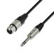 Adam Hall Cables 4 STAR BFV 0030 - Micro REAN XLR vrouwelijk naar 6,35mm jack TRS 0,3m