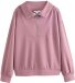 Next - Dames - Jersey sweatshirt met korte rits - Roze