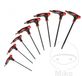 JMP T-GR Vis DR TORX Kit 8-teilig T9-T40 Inclusief Halter