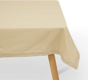 Atmosphera Tafelkleed - beige - katoen - 240 x 140 cm