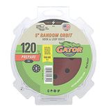 Gator 4342 5 "Willekeurige Orbit Hook & Loop Discs Multi-Surface Schuren, 120 Grit
