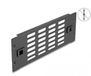 Delock panneau de ventilation | sans outil | 2U | noir