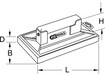 KS Tools Tile Washing Board, 130x210mm - Quantity: 1