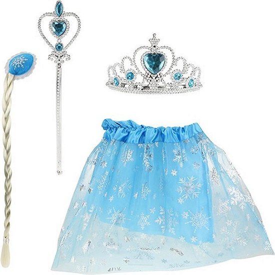 Ice Princess Verkleedset - Blauw - Maat 122