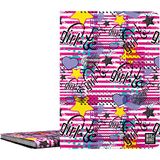 Grafoplás Polyplás Schoolmap met transparante hoezen, A4, flexibele omslag, 30 polypropyleen inzetstukken, collectie Design Bits&Bobs Pop Up Design Girl