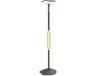 LUTEC Poppy - Draagbare LED Solarlamp met Bluetooth Speaker - Donkergrijs met Groen Accent