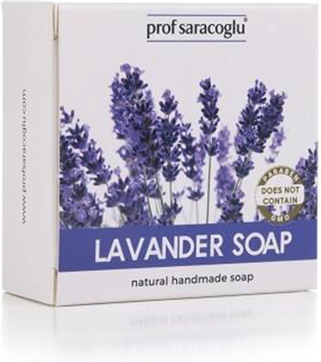 Prof Saracoglu - Handgemaakte Natuurlijke Lavendel Zeep 125gr