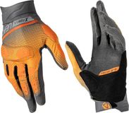 Leatt ADV X-Flow 5.5 Kort Oranje Grijs Unisex Textiel 2XL Handschoenen