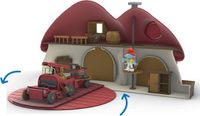 GP TOYS Giochi Preziosi Smurfen Brandweerkazerne Speelset