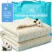 Ella Couverture lestée enfant 3,2kg - Coton OEKO-TEX Couverture lestée 100 x 150cm - Couverture lestée pois