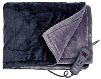 Solac CT8607 Elektrisch deken 150 W Zwart, Grijs