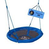 Hudora Nestschommel 90 cm Blauw/Zwart