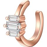 Glanzstücke München Zilveren Oor manchet Sterling zilver Zirkonia