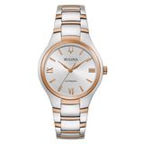 Bulova 98L313 Dames Polshorloge Automatisch Staal Multi
