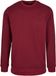 Build Your Brand Basic sweatshirt voor heren, ronde hals, sweatshirt in vele kleuren, maten XS-5XL, Bordeaux