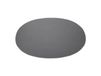 Ørskov Set de table cuir ovale gris foncé