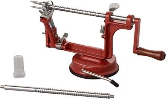 Louis Tellier Appelschilmachine met zuignap - Rood