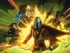 Komar Star Wars wandschilderij | Mandalorian Fireteam | decoratie, poster, kunstdruk | grootte 40 x 30 cm | WB-SW-015-40x30
