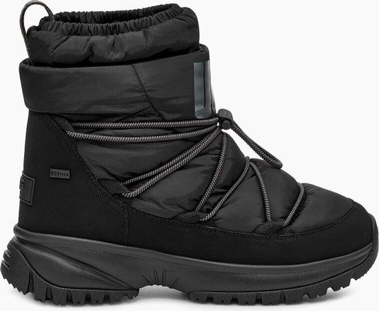 UGG Enkellaarzen Dames Zwart Canvas Maat 37 - 1131978