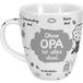 Sheepworld mok met Duitse spreuk "Ohne Opa ist alles doof" | porselein, 45 cl