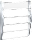 helit H6270400 - Wandboogdisplay „the arc“ DIN A3 liggend zilver