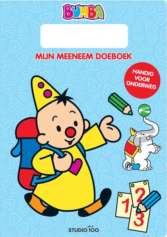 Studio 100 Bumba Doeboek - On the go