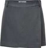 ONLY ONLLINDA HW MEL SKORT TLR NOOS - Meisjes - Bermuda shorts - Dark Grey Melange - M