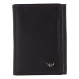 Golden Head Leren portemonnee Polo RFID Protect Minischeintasche 1011 Dunkelbraun donkerbruin