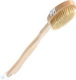 Merkloos / Sans marque Koopman International 1x Bad/douche scrub borstels van hout 42 cm