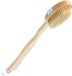 Merkloos / Sans marque Koopman International 1x Bad/douche scrub borstels van hout 42 cm