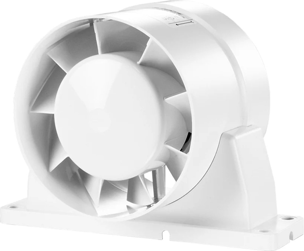 RestantOutlet Buisventilator 100 mm Basic | Inclusief bevestigingsbeugel