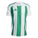 adidas heren Striped 24 Jersey Shirt, white/team green, XS