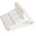 GoodtoU Kleerhangers van kunststof, wit, voor babykast, 60 stuks