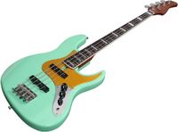 Sire V5.24 A4/MLG Elzenhouten 24-frets 4-snarige passieve basgitaar mild groen