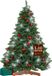 Casaria Boules de Noël 54 Pièces Rouge 20m Guirlande Lumineuse – Blanc Froid