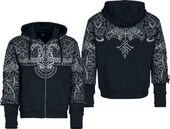 Black Premium by EMP Vest met capuchon - Heren - S