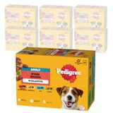 Pedigree DOGCARE hondenvoer portiezakjes chunks in gelei volwassenen 84 x 100 g