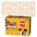 Pedigree DOGCARE hondenvoer portiezakjes chunks in gelei volwassenen 84 x 100 g