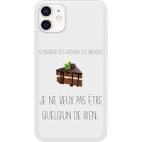 Apple Siliconen hoesje compatibel met iPhone 12 Eating Cakes
