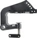 Support de fixation hors-bord sans marque - Conception durable et peu encombrante - Utilisable pour 9,9 CV et 15 CV 2 temps