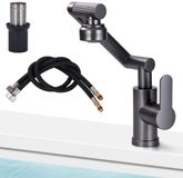 Unyqoos® Waterbesparende draaibare wastafelkraan met dubbele wateruitlaatmodi