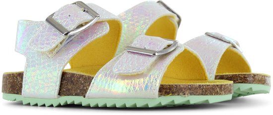 Go Banana's Sandaal – Pearls - Sandalen Kind - Meisjes - Silver Pearl - Microleer - Maat 29