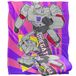 Transformers-deken, 152 x 127 cm, Big Megatron Silky Touch, superzachte plaid