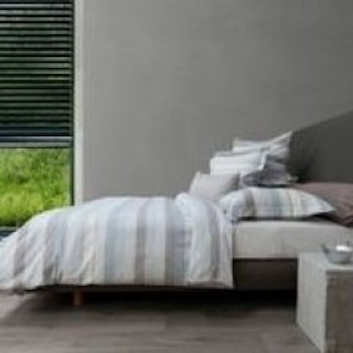 Heckett & Lane HNL Velvet Touch Skipper Dekbedovertrek - Eenpersoons - 140x200/220 cm - Blue