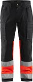 Blåkläder Werkbroek met stretch High Vis 1551-1811