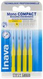 Inava Mono Compact 4 Tandenborstels Geel